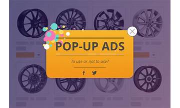 What are pop-ups in marketing?